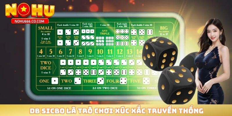 DB Sicbo là trò chơi xúc xắc truyền thống